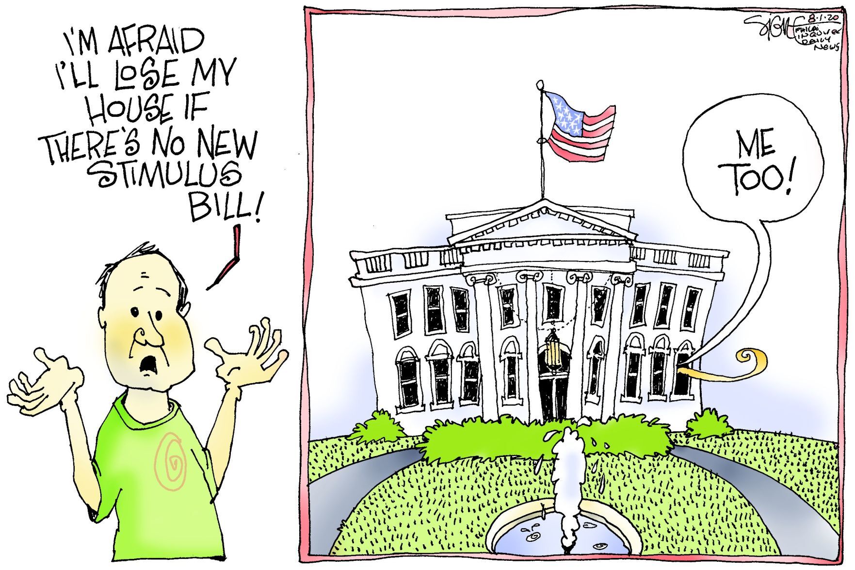 Signe Wilkinson cartoon